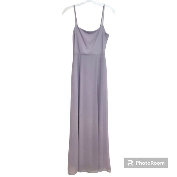 Show Me Your MuMu Dresses & Skirts - Show Me Your Mumu Lauren Tie Maxi Dress in gray